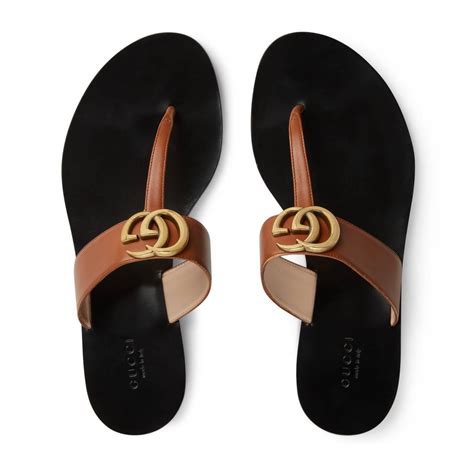 beautiful Gucci thong sandals